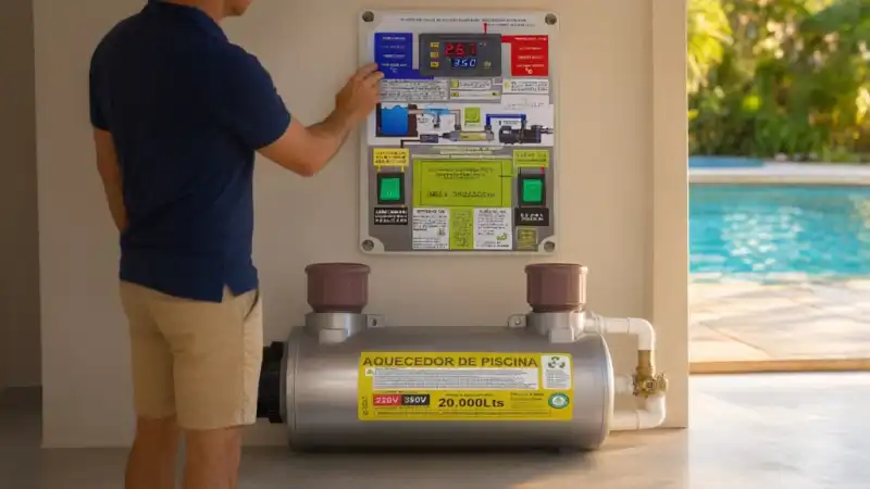 Melhor Aquecedor para Piscina: Análise Técnica de 12 Modelos em Eficiência e Custo