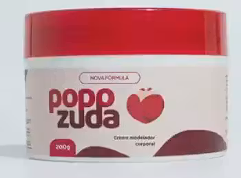 Popozuda Creme Corporal Termoativo para Estrias e Celulite 200g