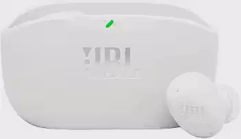 JBL, Fone de Ouvido Sem Fio, JBL, Bluetooth, Wave Buds 2, Intra Auricular, Sem Fio, Resistente À Água e Poeira - Branco