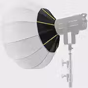 Softbox Lanterna Globo LAM45 PRO Balão Chinês 45cm com Montagem Bowens para Iluminação de Estúdio Led e Flash – Ideal para Gravações de Live Shop, Live Commerce, Transmissões ao vivo