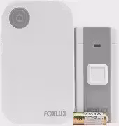 Campainha Sem Fio Foxlux FX CAD 6 36 Toques Alcance 100m IP44 com Volume Ajustável