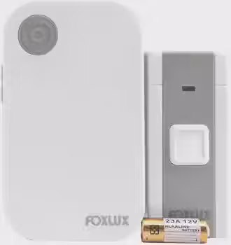 Campainha Sem Fio Foxlux FX CAD 6 36 Toques Alcance 100m IP44 com Volume Ajustável