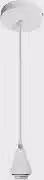 Conjunto Para Pendente Kit Base + Soquete E27 Bivolt - Branco