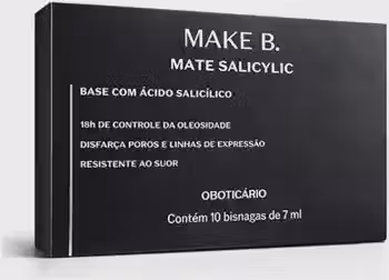 O Boticário Make B. Kit Base Líquida Mate Salicylic 10x7ml