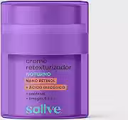 Sallve Creme Retexturizador Noturno 30g