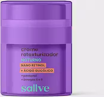 Sallve Creme Retexturizador Noturno 30g