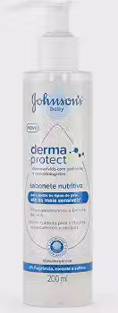 Sabonete Nutritivo Johnson's Baby Derma Protect, 200ml