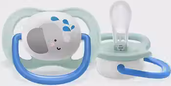Chupeta Ultra Air 0-6 Meses Philips Avent Boy Unitária Elefante 081/06