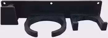 Suporte de Parede para Secador de Cabelo + Escova Secadora + Chapinha Organização