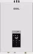 Aquecedor de Água a Gás Eos Digital 16 Litros (gás Natural) Exaustão Forçada Branco Eaq160gd-n Bivolt