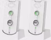 2 unidades de Intercoms sem fio para Casa Comunicação Bidirecional Voz Dois Sentidos Ultra Longa Distância 1000m 3280ft Interfone Portátil Chamador Idosos Quarto Residencial