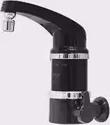 TORNEIRA ELETRICA ELEGANCE 4T DE PAREDE - 220V 5.400W PRETA - FAME