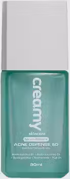 Creamy | Sérum Antiacne Acne Defense 5D | Efeito Secativo | 100g