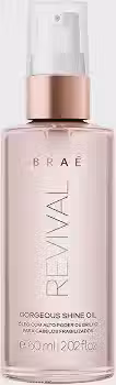 Óleo Capilar Reparador Braé Gorgeous Shine Oil Revival 60ml - Brilho Intenso, Anti-Frizz e Maciez - Tratamento Leve