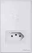 Tomada com Interruptor Inteligente Wi-Fi ETS 2001 Branco Intelbras