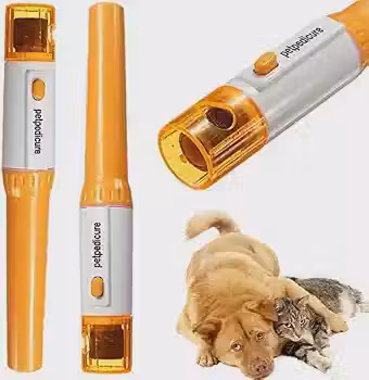 KIT LIXA DE UNHA PET CORTADOR PETBUCO APARADOR DE UNHAS ELETRICO PARA CACHORRO E GATO
