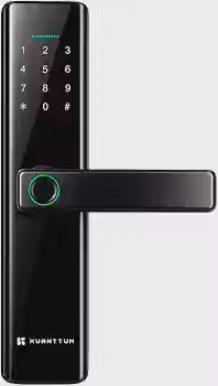 Fechadura Digital Biométrica Wi-Fi Inteligente Kuanttum Delta Pro