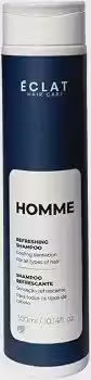 Shampoo Refrescante Anticaspa e Antioleosidade Mentolado Eclat Homme 300ml