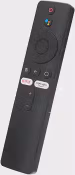 Controle Remoto por Voz para TV Box e Streaming Stick - Bluetooth, Botão de Assistente, Atalhos de Streaming, Modelos MDZ-22-AB, MDZ-16-AB e MDZ-24-AB, Preto