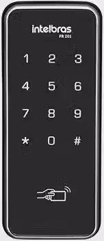 Fechadura Digital de Sobrepor Touch Screen FR 201 Intelbras