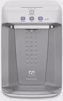Electrolux Purificador de Água Gelada Fria e Natural Elétrico Compacto Eletronico placa Alerta troca de Filtro refil 12 meses ou 3000l Painel Touch Bivolt Branco PA21G