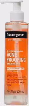 Gel de Limpeza Facial Neutrogena Acne Proofing, 200ml