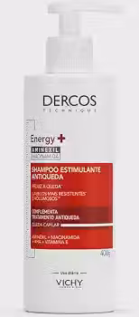 Vichy Dercos Energy+ Shampoo Antiqueda Estimulante com Aminexil 1.5%, 400g