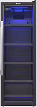 Cervejeira Venax Blue Light 200 Litros Preto Fosco 110V