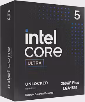 Processador Intel Core Ultra 5 250KF Plus LGA 1851 20 Cores 5.4GHz 30MB Cache