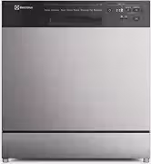 Electrolux Lava-Louça Electrolux 8 Serviços Inox com Programa Lava & Seca 50 min (LS08E) 220V