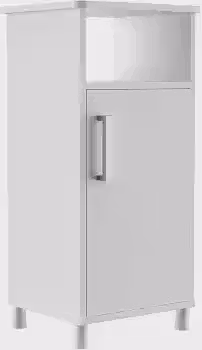GABINETE PARA GALÃO DE AGUA COM PORTA BRANCO