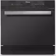 Philco Lava-Louças PLL10 de Embutir Preto 67,5 x 63 x 71 cm 10 Serviços 6 Programas Painel Digital