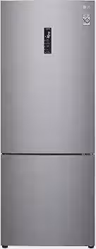 LG Geladeira Frost Free Inverse 451L com DoorCooling+, Linear Cooling e Multi Air Flow, 70x70x185 cm, Inox Look, Wi-Fi com ThinQ®, Compressor Smart Inverter, 2 Portas