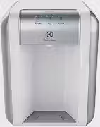 Purificador de Água Gelada Fria e Natural Elétrico Compacto Eletronico placa Electrolux Branco com Painel Touch Bivolt PE11B