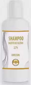 Shampoo De Sulfeto De Selenio 2,5% 200ml Anticaspa Seborreia