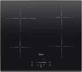 Cooktop 4 Bocas De Indução Midea Built In Even Pro