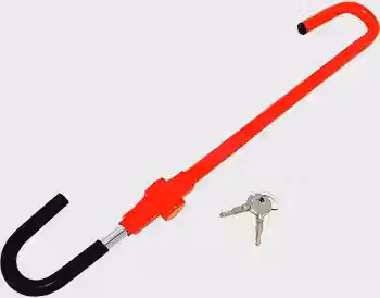 Trava Antifurto para Pedal Automotivo Universal com Chave Tetra