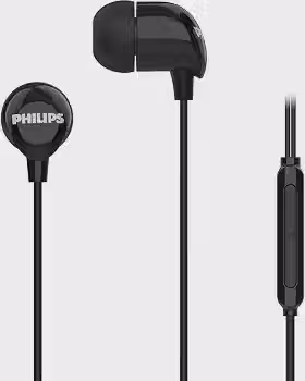 PHILIPS, Fone de Ouvido com Microfone, TAE2146BK/00, Com fio USB-C de 1,2 metros, Intra-auricular, Preto