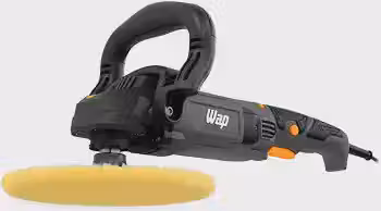 WAP Politriz Rotativa WF PR01 Ergonômica Com Empunhadura Angular 7' 1200W e 6 Velocidades 220V