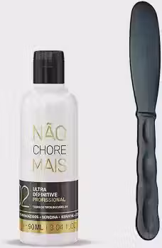 Escova Progressiva Borabella N#ão Chore Mais - Alisamento Potente, Brilho Espelhado, 90ml - Baixo Odor e F#órmula Suave para Cabelos Lisos e Macios