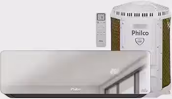 Ar Condicionado Split Inverter Philco PAC9QG Espelhado 9000 BTUs Quente e Frio 220V