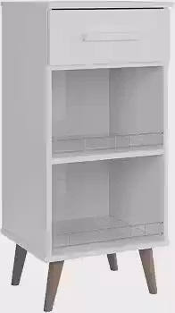 Balcão Fruteira Suporte para Galão Agua Bebedouro Armário Fenix Pé Palito Antiumidade (Branco)