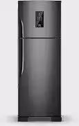 Geladeira Panasonic BT71 Black Inox Look Duplex Frost Free 494 L Inverter A - NR-BT71PV4BA