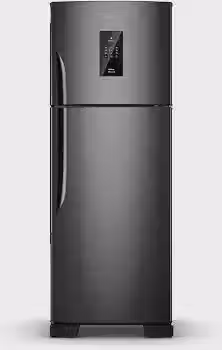Geladeira Panasonic BT71 Black Inox Look Duplex Frost Free 494 L Inverter A - NR-BT71PV4BA