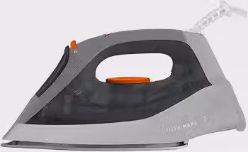 Ferro Mallory Jupiter Maxx 2 em 1: A Seco ou a Vapor – Base Antiaderente, 24 Saídas de Vapor, Salva Botões, Seletor de Temperatura, Cabo 360º e Reservatório de 260ml- 127V