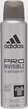 Adidas Pro Invisible - Desodorante Masculino, 150Ml, 1 Unidade