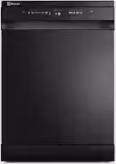 Electrolux Lava-Louças de Piso Preta LP14E 59,8x60x84,5 cm 14 Serviços com Higienização 70°C, Lava e Seca 50, Meia Carga e Controles Digitais