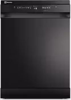 Electrolux Lava-Louças de Piso Preta LP14E 59,8x60x84,5 cm 14 Serviços com Higienização 70°C, Lava e Seca 50, Meia Carga e Controles Digitais