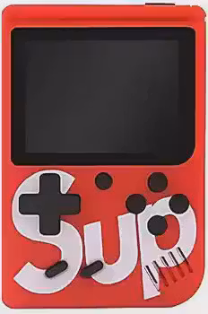 Mini Game Portátil Retrô 400 Jogos Sup Game Box Plus – Console com Tela LCD, Bateria Recarregável, Conexão TV AV, Jogos Clássicos Anos 80/90