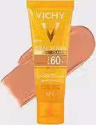 Protetor Solar Facial com Cor Vichy Idéal Soleil Clarify FPS60-40g